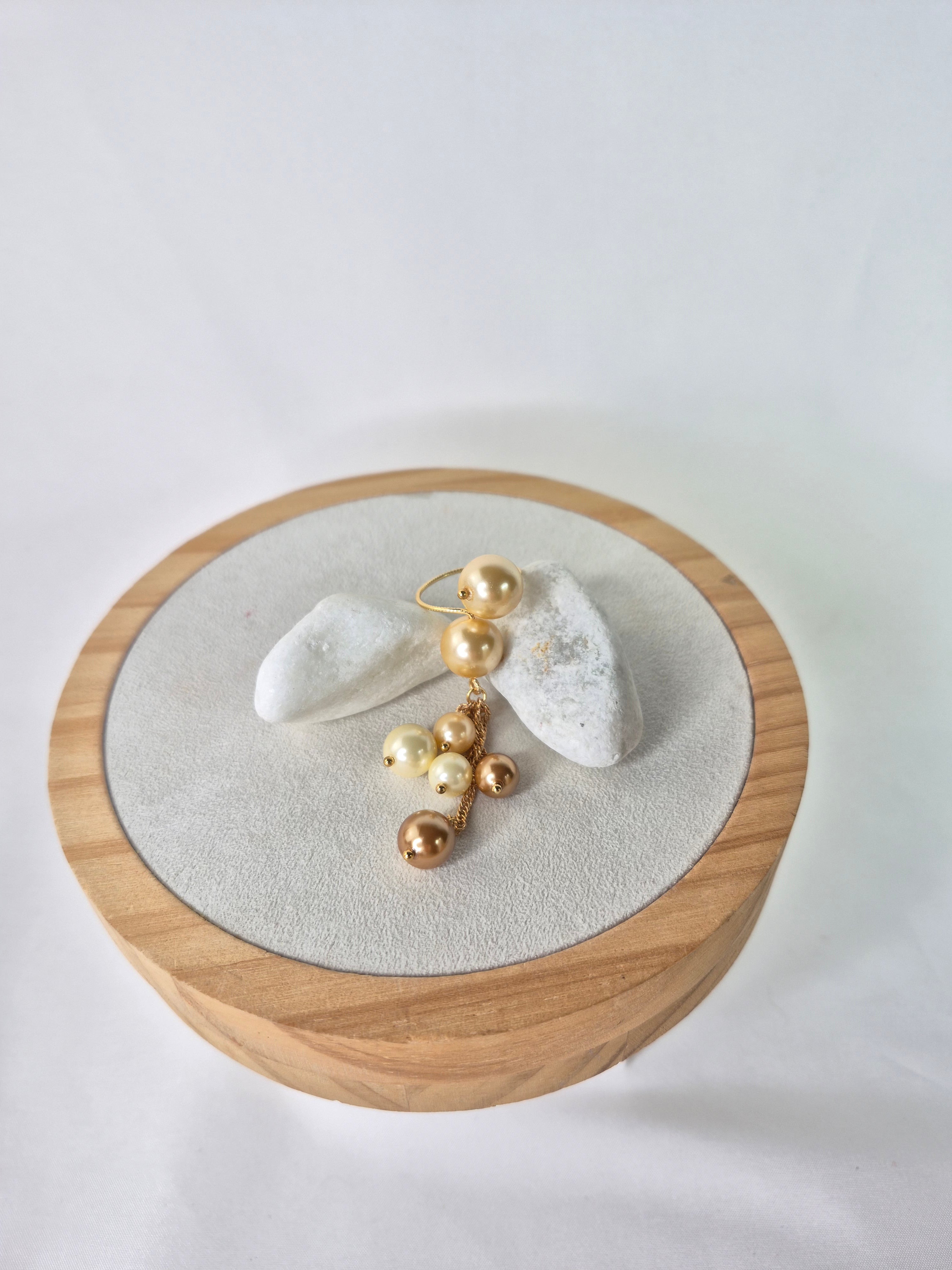 Perlas doradas Cubagua