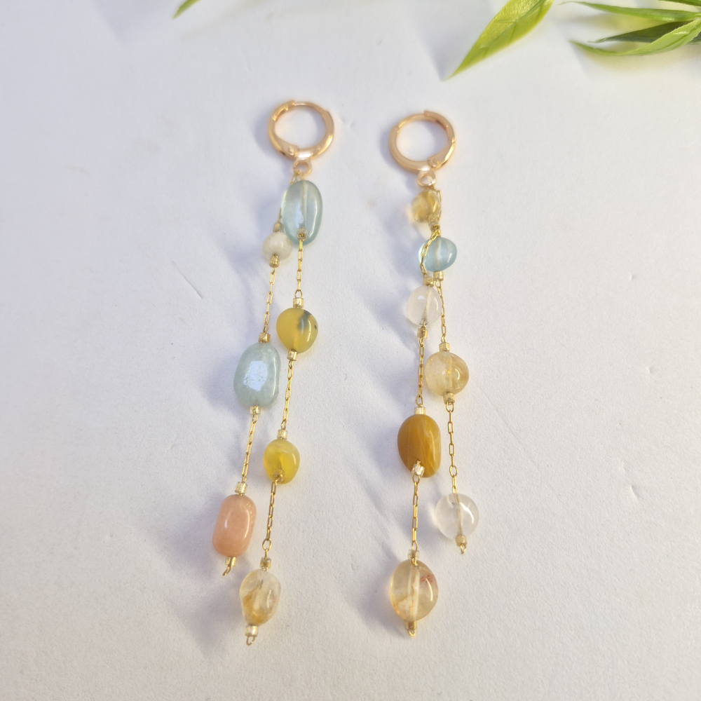 Infinity Chain Earrings