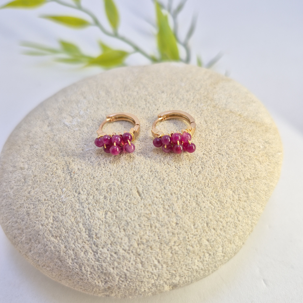 Mini Cluster Earrings