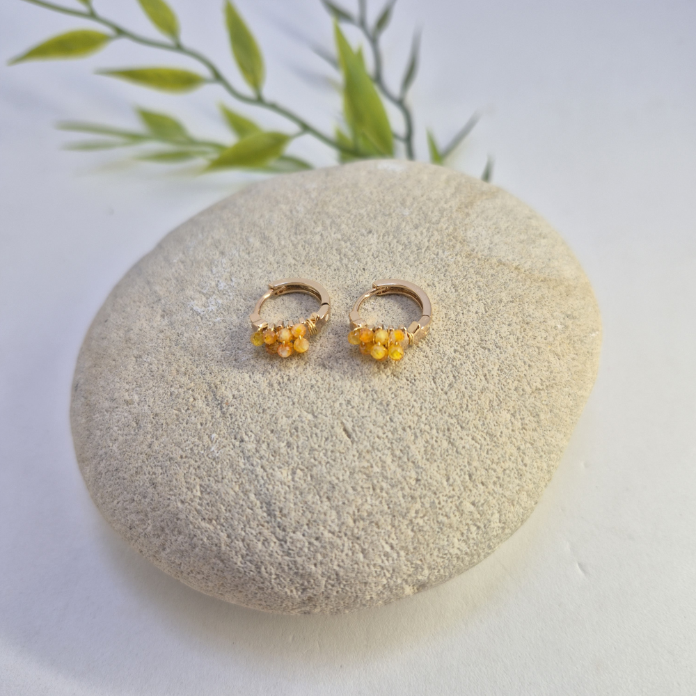 Mini Cluster Earrings