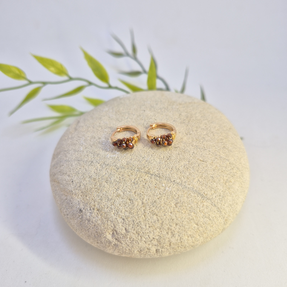 Mini Cluster Earrings