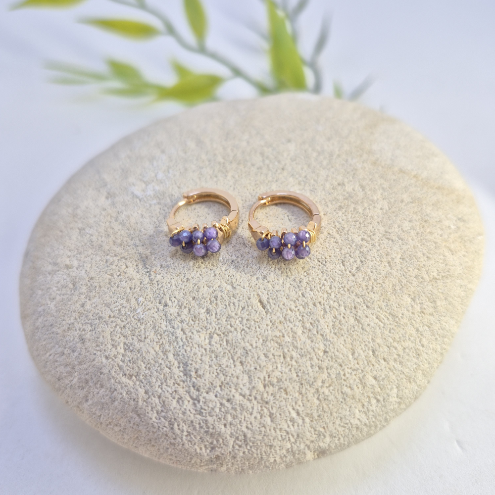 Mini Cluster Earrings