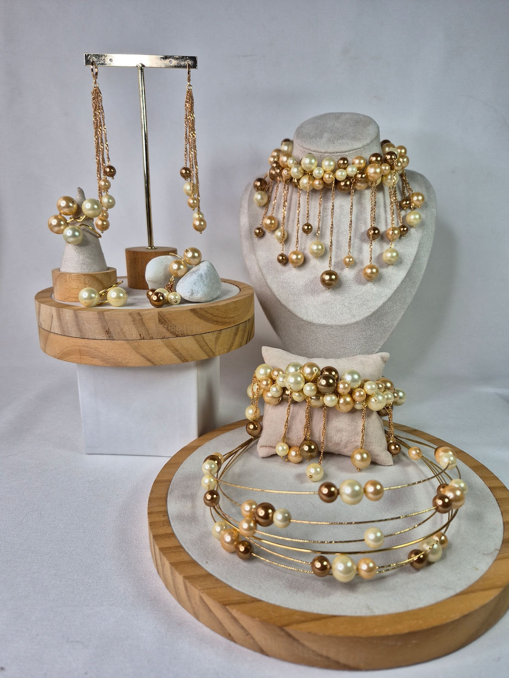 Perlas doradas Cubagua