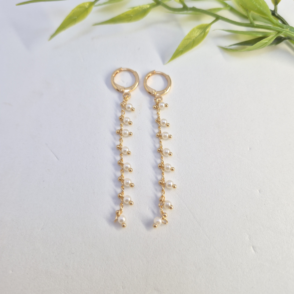 Infinity Chain Earrings