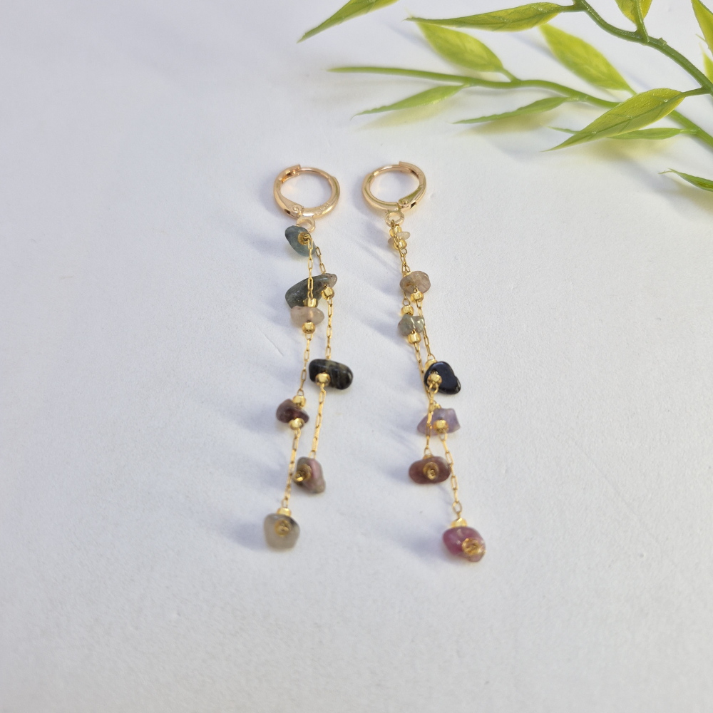 Infinity Chain Earrings