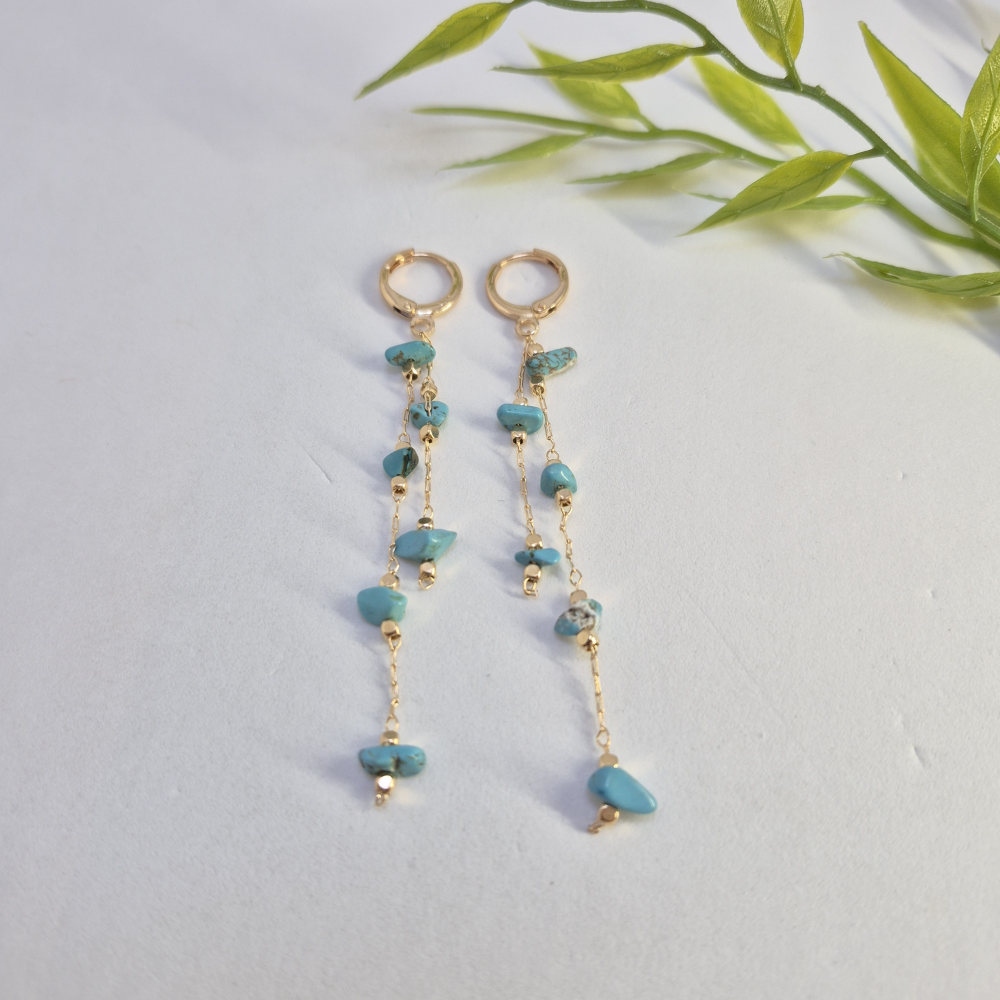 Infinity Chain Earrings