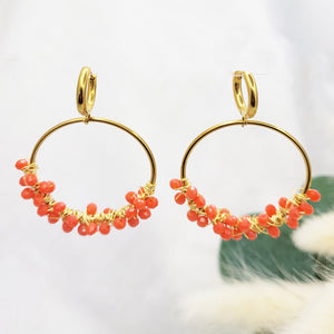 Pendientes Tangled Hoops